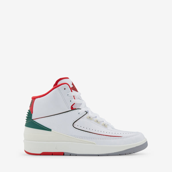 Air Jordan 2 Retro White | Fire Red | Fir | Sail Footwear