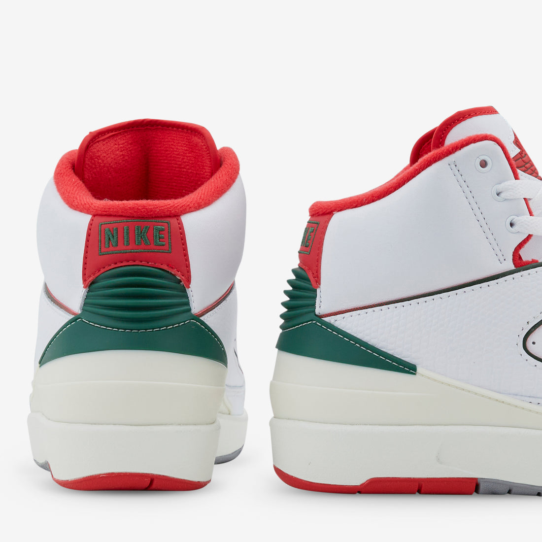 Air Jordan 2 Retro White | Fire Red | Fir | Sail Footwear