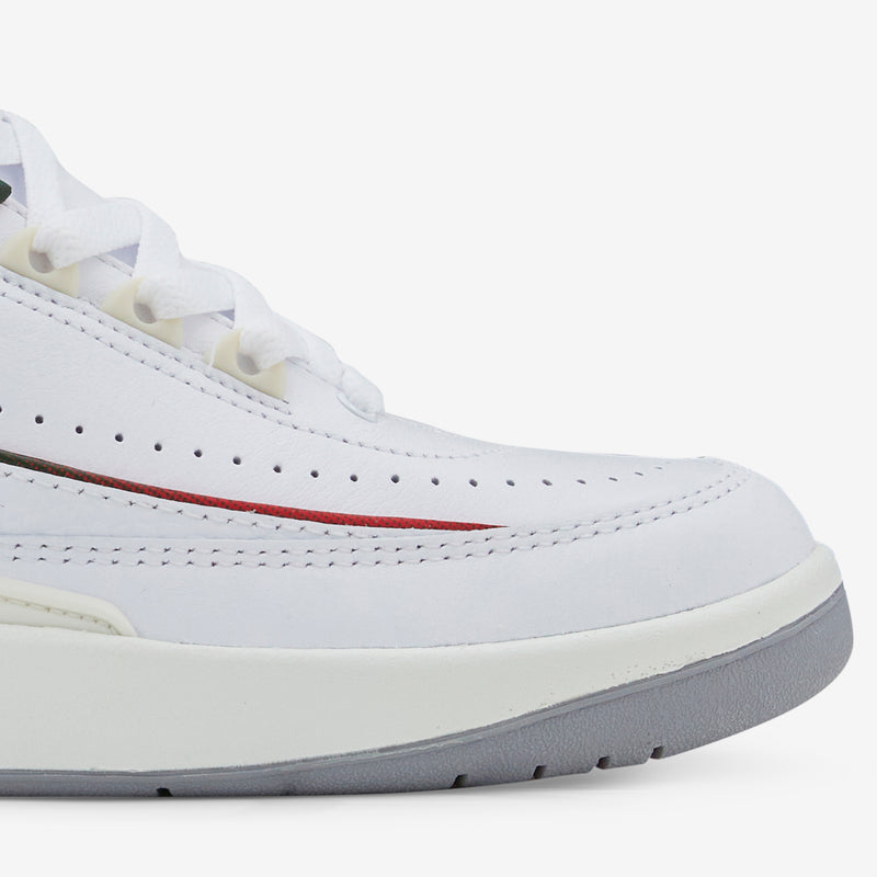 Air Jordan 2 Retro White | Fire Red | Fir | Sail Footwear