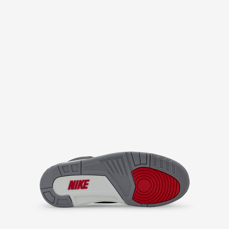Grade School Air Jordan 3 Retro Black | Fire Red | Cement Grey | Summit White Footwear