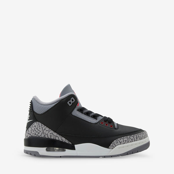 Air Jordan 3 Retro Black | Fire Red | Cement Grey | Summit White Footwear