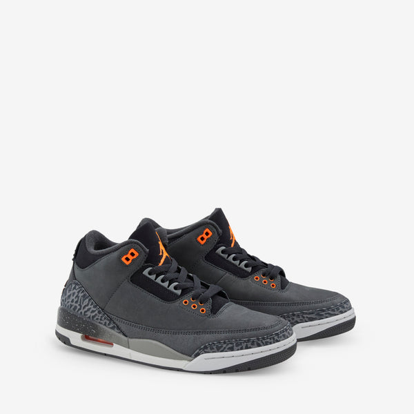 Air Jordan 3 Night Stadium | Total Orange | Black Footwear