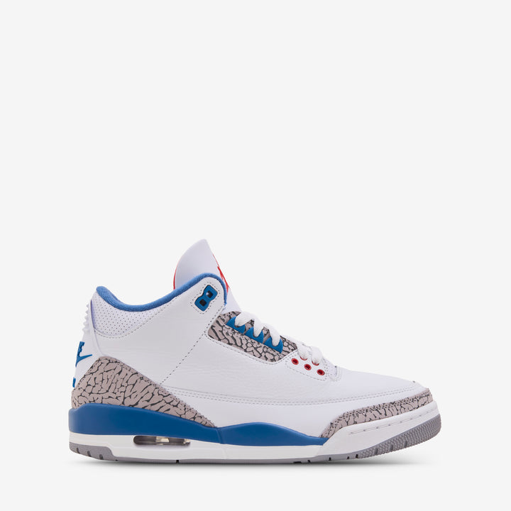 Air Jordan 3 Retro OG White | Fire Red | True Blue