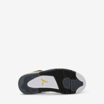 Grade School Air Jordan 4 Retro 'Rare Air' White | Tour Yellow | Dark Blue Grey | Black