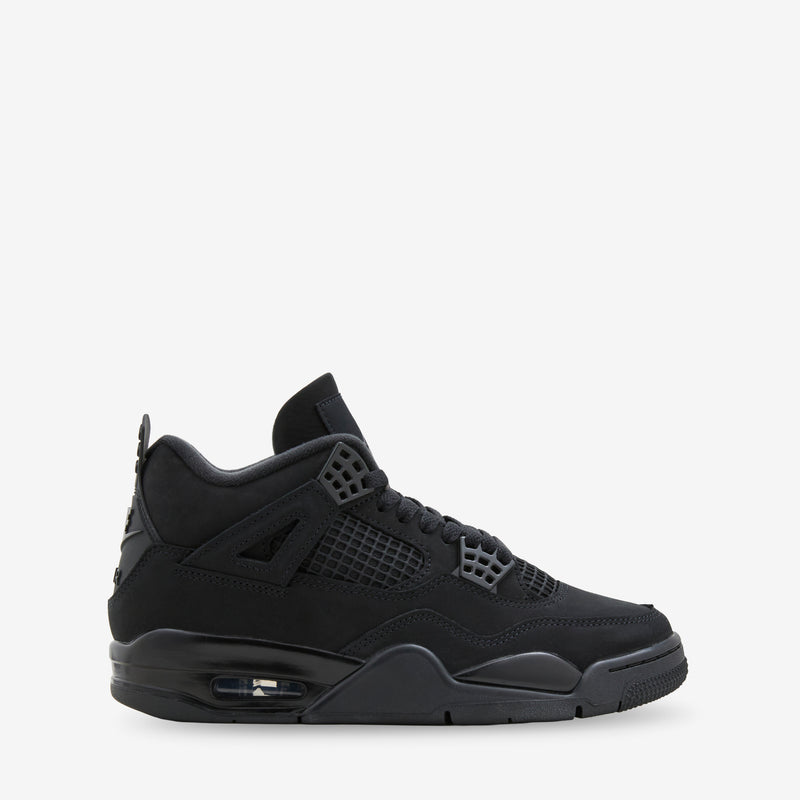 Air Jordan 4 Retro Black | Black | Light Graphite Footwear