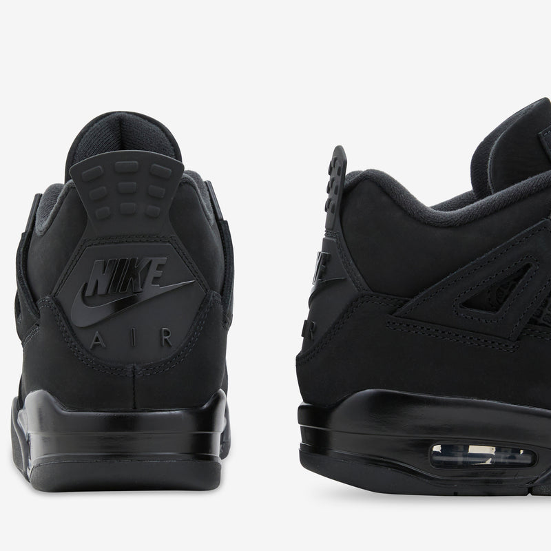 Air Jordan 4 Retro Black | Black | Light Graphite Footwear