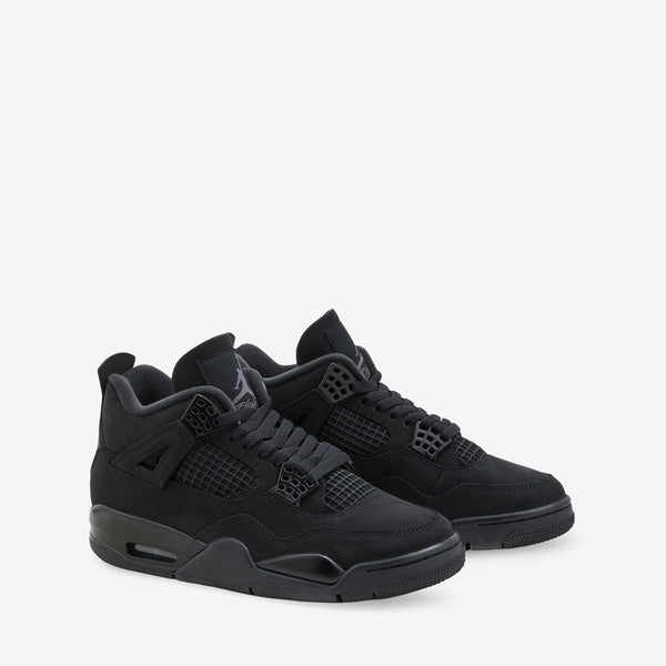 Air Jordan 4 Retro Black | Black | Light Graphite Footwear