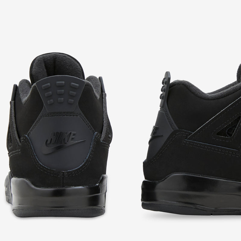 Pre-School  Jordan 4 Retro OG Black | Black | Light Graphite Footwear