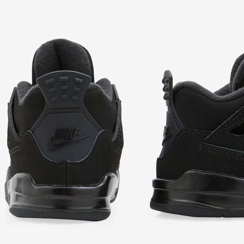 Toddler Jordan 4 Retro OG Black | Black | Light Graphite Footwear