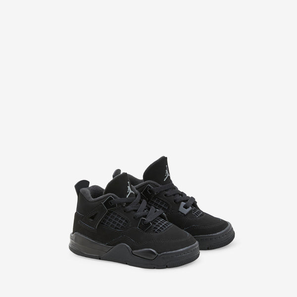 Toddler Jordan 4 Retro OG Black | Black | Light Graphite Footwear