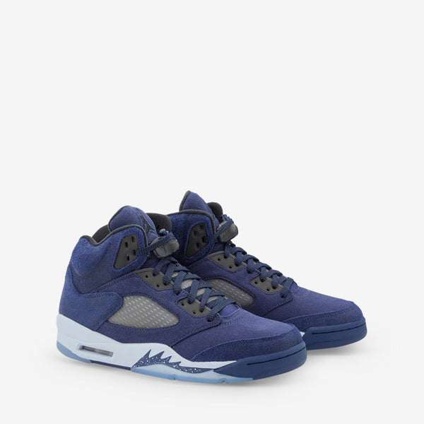 Air Jordan 5 Midnight Navy | Black | Football Grey