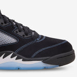 Grade School Air Jordan 5 Retro 'Black Carolina' Black | University Blue | White