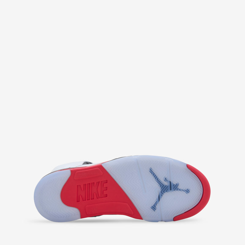 Air Jordan 5 Retro OG White | Fire Red | Black Footwear