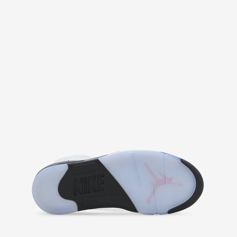 Air Jordan 5 Retro White | Medium Soft Pink | Black Footwear