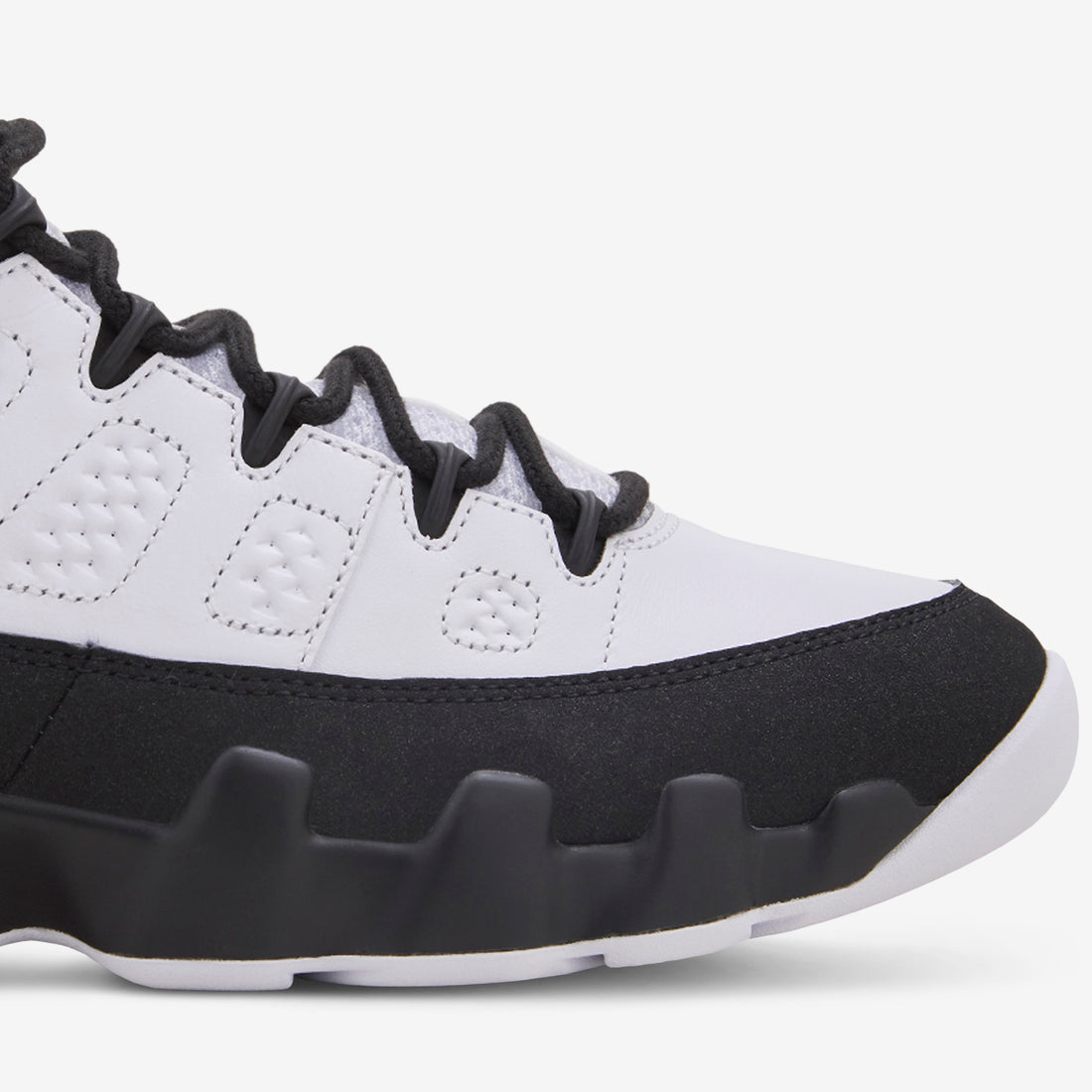 Air Jordan 9 Retro White | True Red | Black Footwear