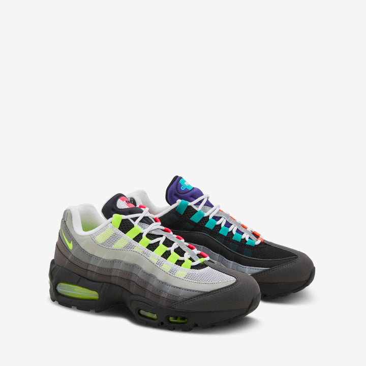 Air Max 95 OG Premium Black | Volt | White Front