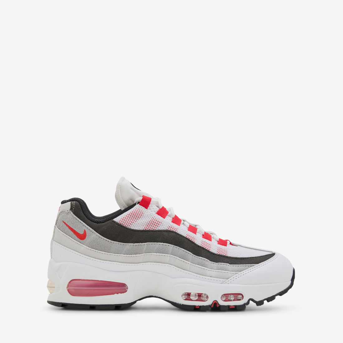 Air Max 95 OG Premium White | Comet Red | Neutral Grey | Medium Grey Footwear