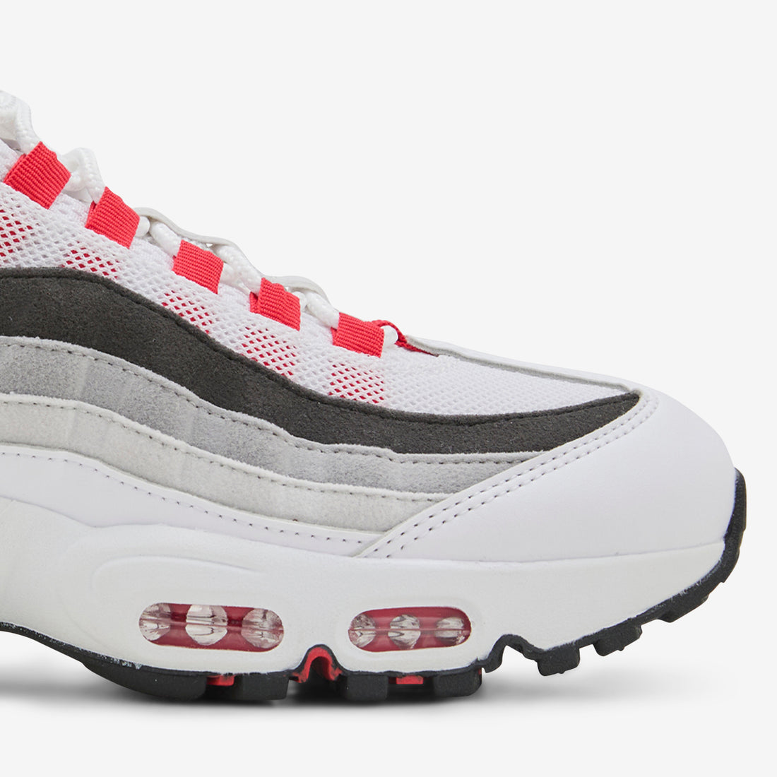 Air Max 95 OG Premium White | Comet Red | Neutral Grey | Medium Grey Footwear