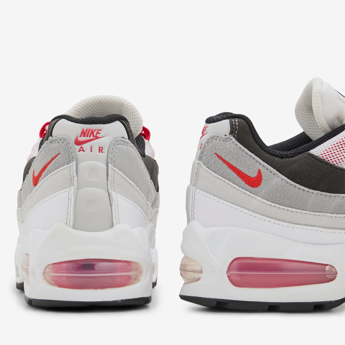 Air Max 95 OG Premium White | Comet Red | Neutral Grey | Medium Grey Footwear