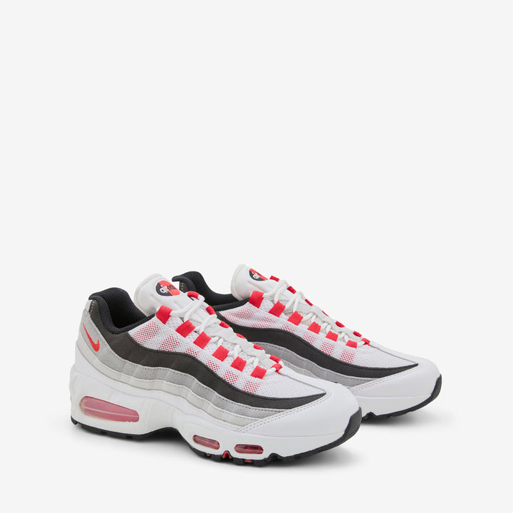 Air Max 95 OG Premium White | Comet Red | Neutral Grey | Medium Grey Front
