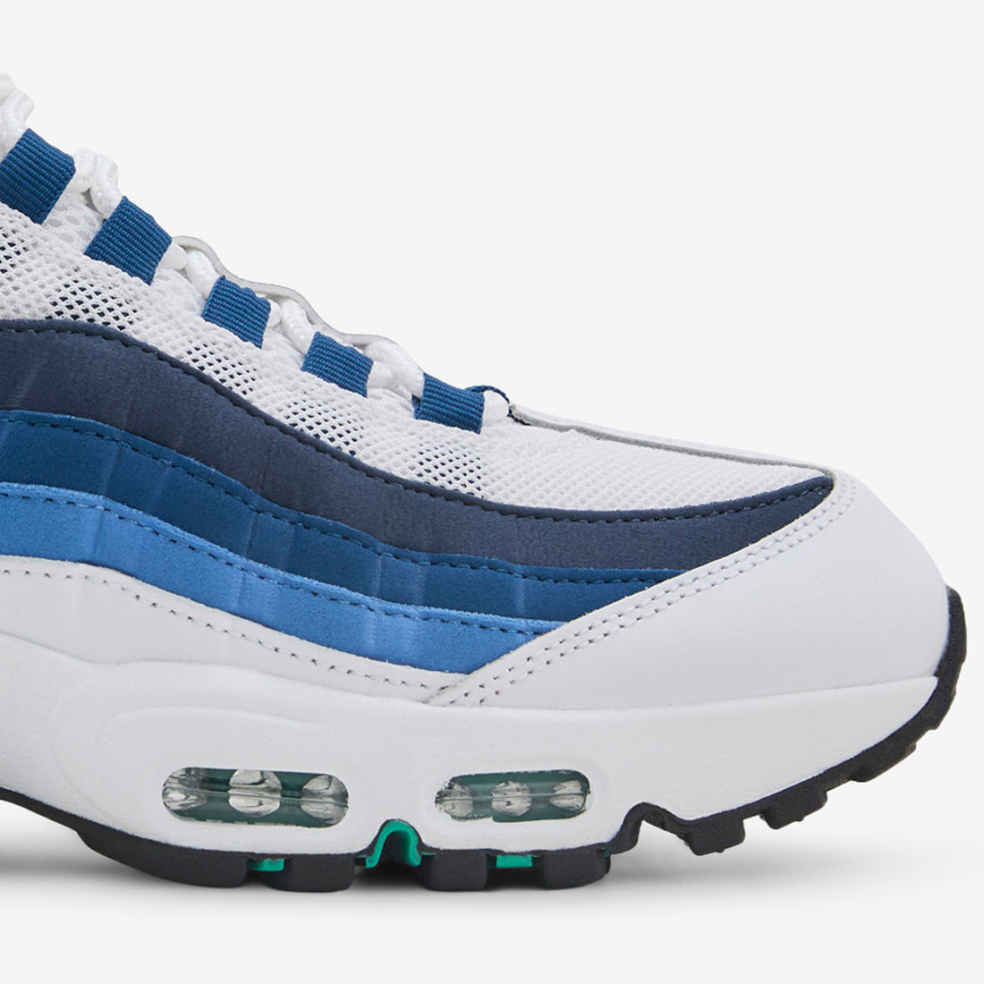 Air Max 95 OG White | Emerald Green | Lake Blue Footwear