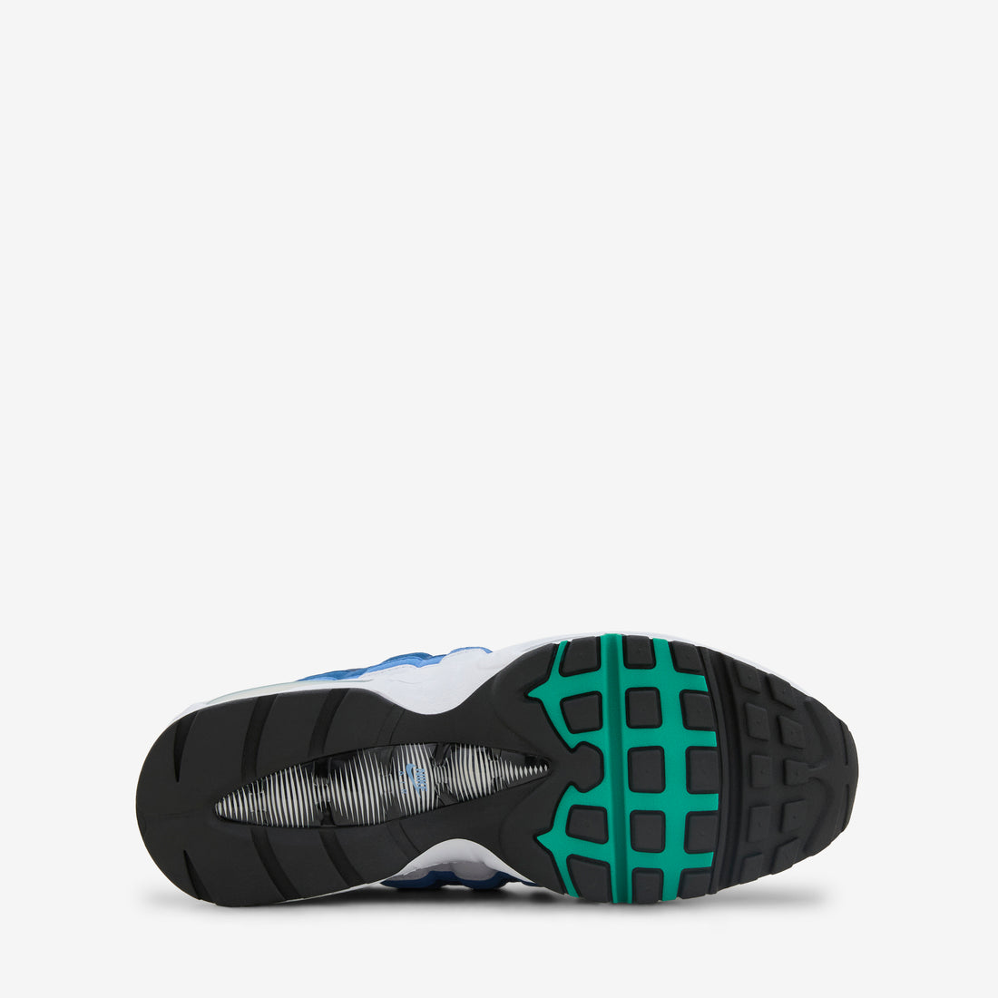 Air Max 95 OG White | Emerald Green | Lake Blue Footwear