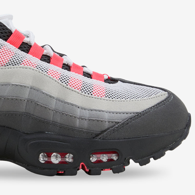 Air Max 95 OG Black | Solar Red | Medium Ash | Dark Pewter Footwear