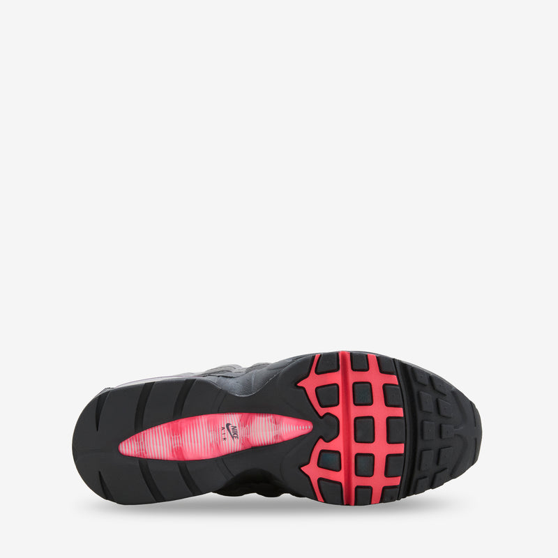 Air Max 95 OG Black | Solar Red | Medium Ash | Dark Pewter Footwear