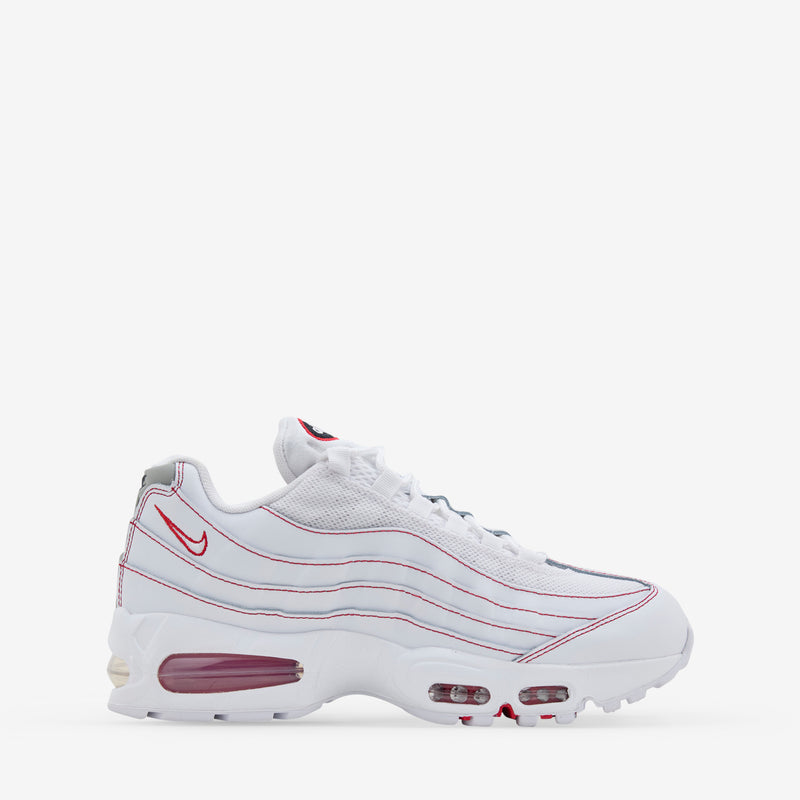 Air Max 95 OG White | University Red | Wolf Grey | White Footwear
