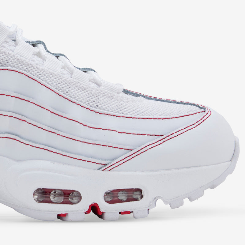 Air Max 95 OG White | University Red | Wolf Grey | White Footwear