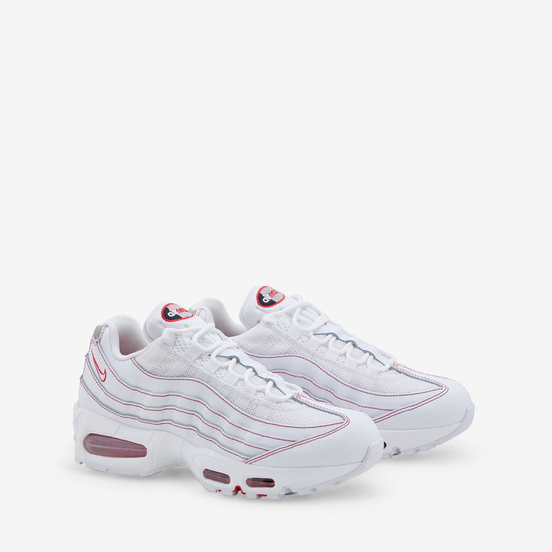 Air Max 95 OG White | University Red | Wolf Grey | White Footwear