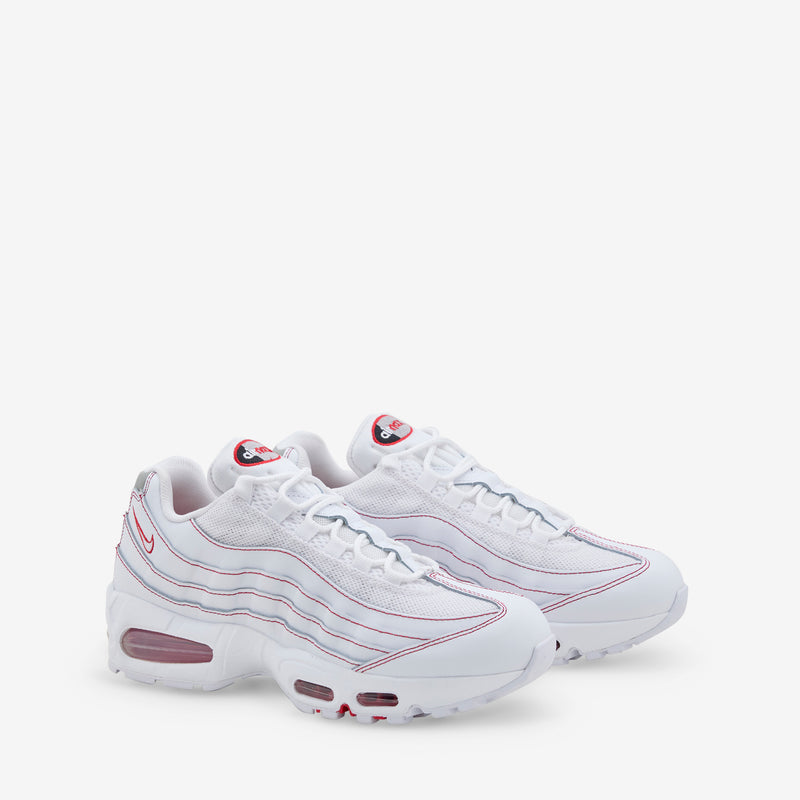 Air Max 95 OG White | University Red | Wolf Grey | White Footwear