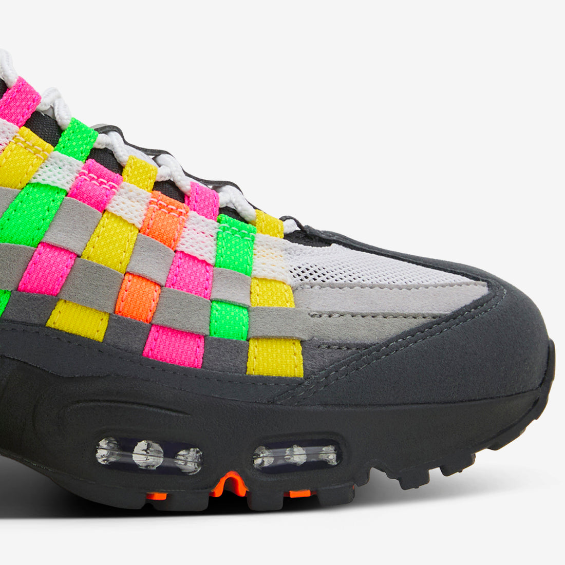 Air Max 95 OG Woven White | Purple Dynasty | Pearl Grey Footwear