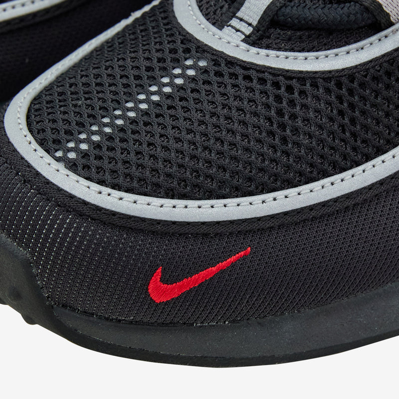 Air Zoom Spiridon Black | Black | Metallic Silver | Sport Red Footwear