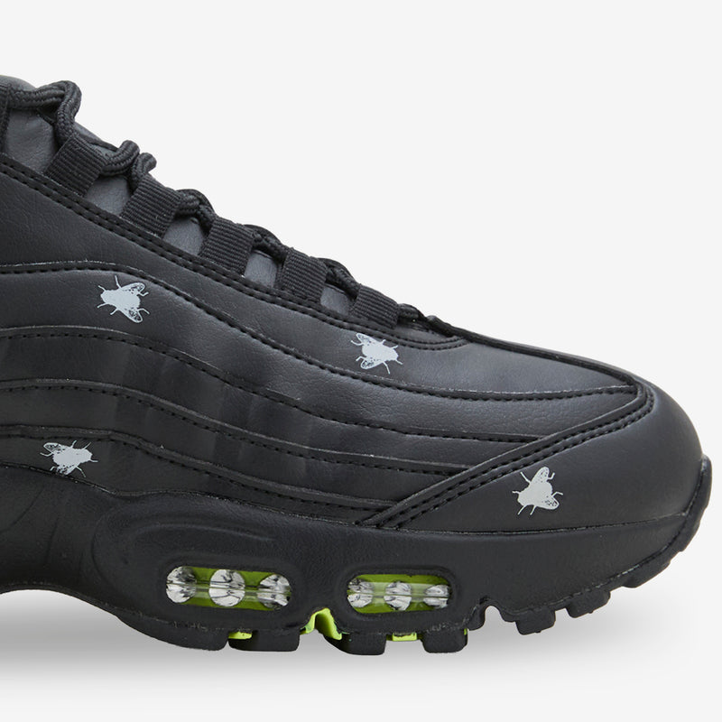 Nike Air Max 95 PRM Black | Neon Yellow | Black | Metallic Dark Grey Footwear