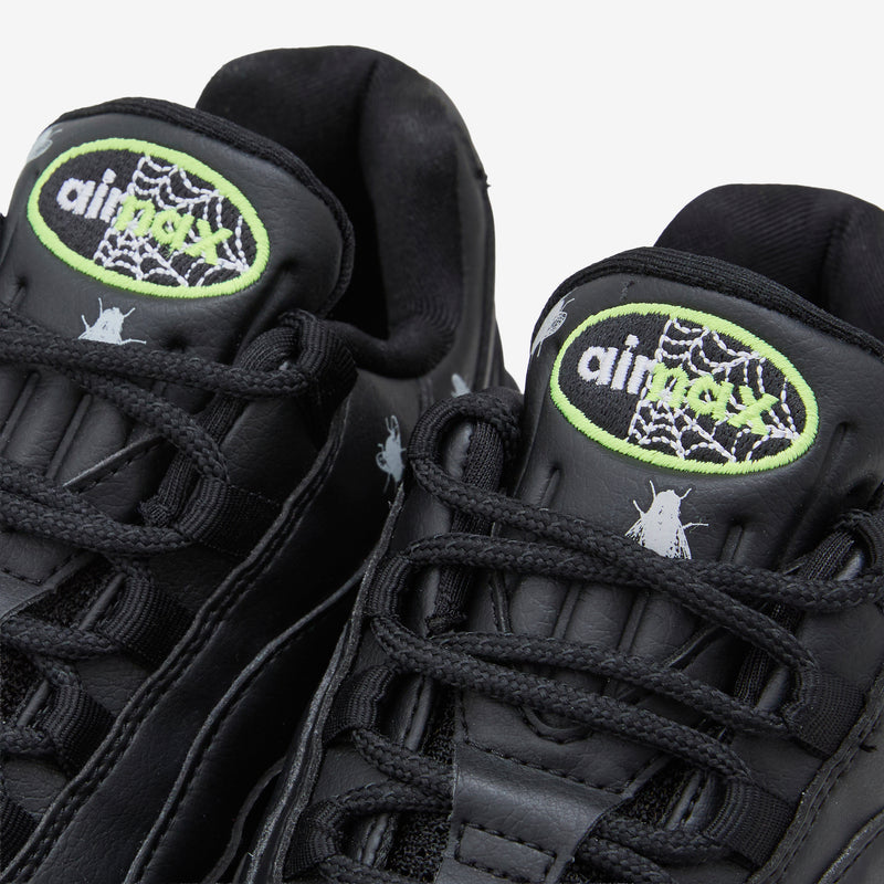 Nike Air Max 95 PRM Black | Neon Yellow | Black | Metallic Dark Grey Footwear