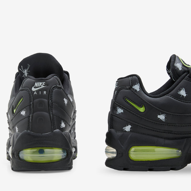 Nike Air Max 95 PRM Black | Neon Yellow | Black | Metallic Dark Grey Footwear