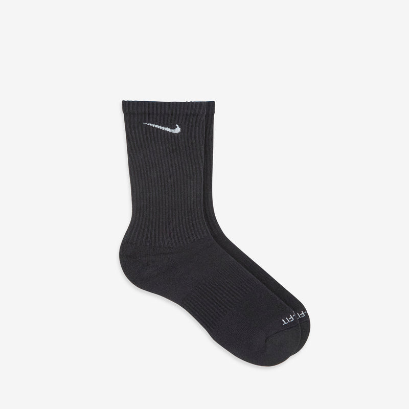 Everyday Cushioned Training Crew Socks Black | White Accessories