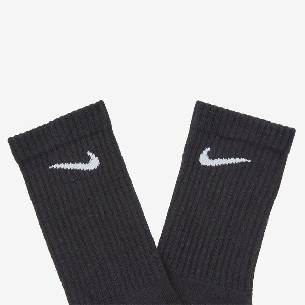 Everyday Plus Cushioned Training Crew Socks Black | White Accessories