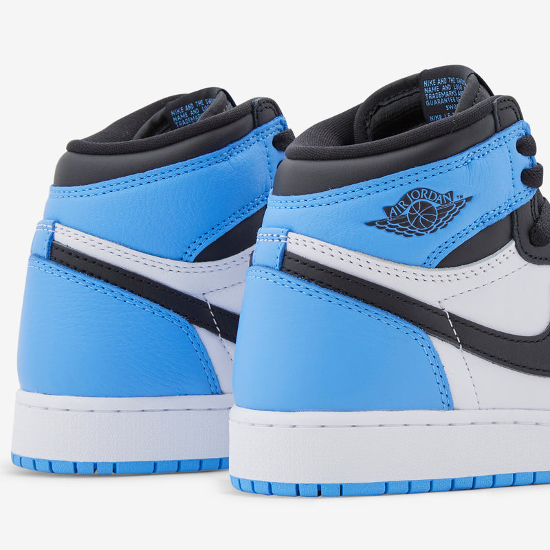 Grade School Air Jordan 1 Retro High OG University Blue | Black | White
