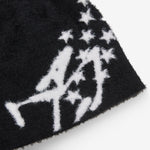 Peak Beanie Black | White