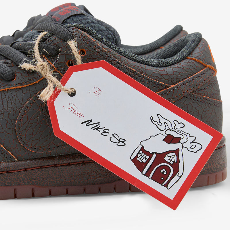 SB Dunk Low Pro Premium Dark Smoke Grey | Campfire Orange | Black Footwear