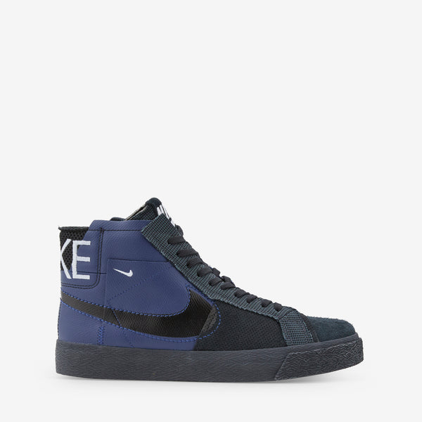 SB Zoom Blazer Mid PRM Midnight Navy | Black | Football Grey