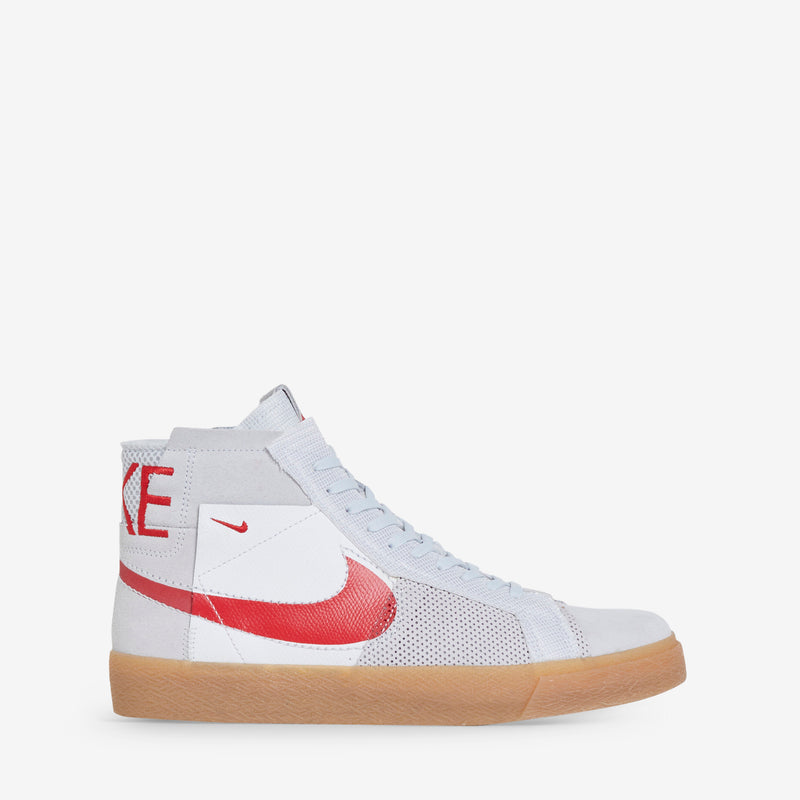 Zoom Blazer Mid PRM Summit White | University Red