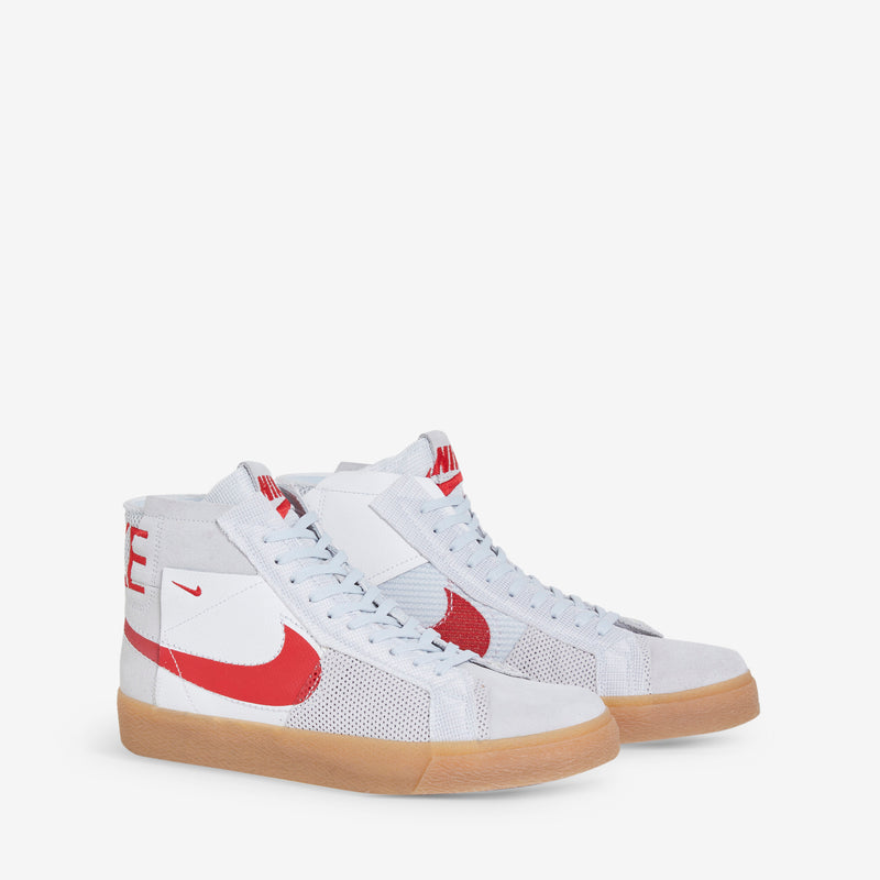 Zoom Blazer Mid PRM Summit White | University Red