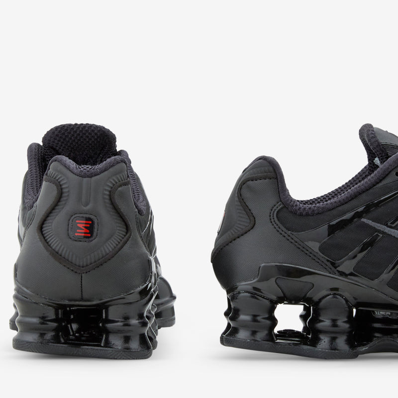 Shox TL Black | Metallic Hematite | Max Orange | Black Footwear