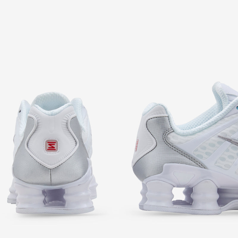 Shox TL White | Metallic Silver | Max Orange | White Footwear
