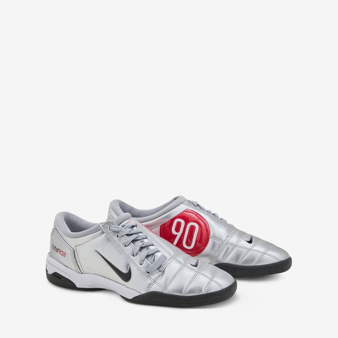 Total 90 SP Metallic Silver | Black | University Red Footwear