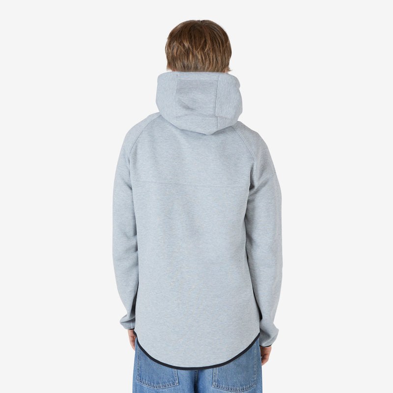 Tech Fleece OG Full-Zip Hoodie Sweatshirt Dark Heather Grey | Black