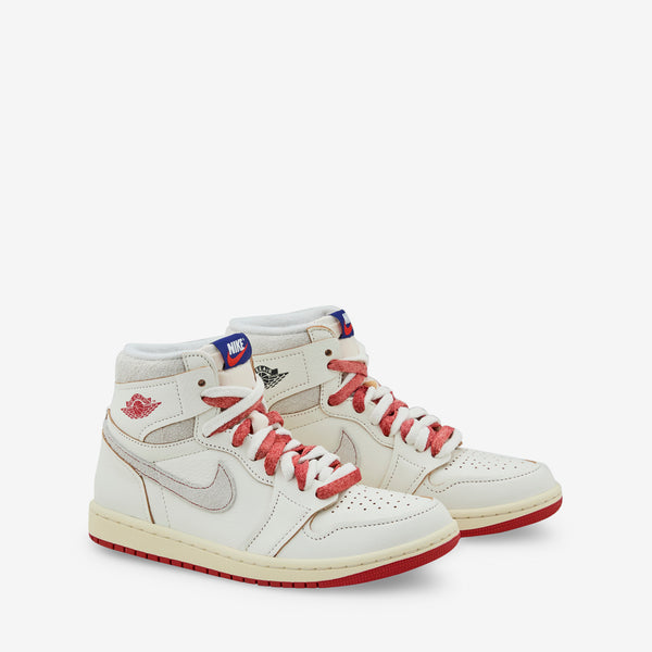 Women's Air Jordan 1 High OG 'Rare Air' Sail | Cinnabar | Light Bone Footwear
